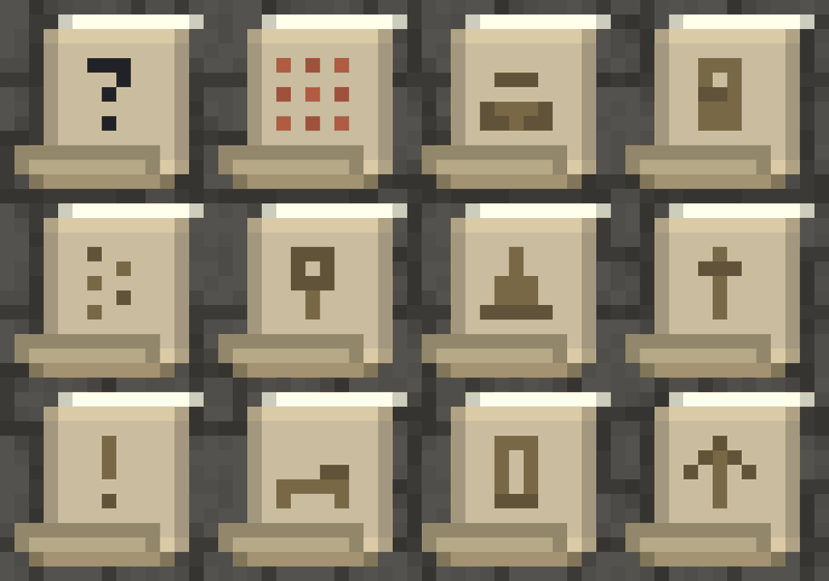 void_games's tweet photo. Dungeons Of Yendor bring a few new scrolls to the game, that will be more useful in #multiplayer!

What texture is your favourite?
#pixeldungeon #dungeonsofyendor #doy #indie #gamedev #multiplayer #dungeon https://t.co/vLzSOU0N5L