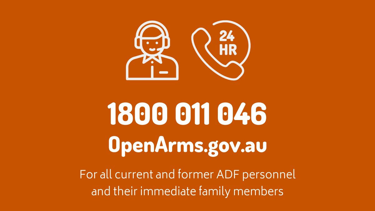 OpenArmsSupport's tweet photo. Taking the first steps can often be tricky.

But remember, your present doesn't determine your future. It's merely just a starting point.

We offer free and confidential 24/7 support to veterans and their immediate family.

☎️ 1800 011 046
#OpenArmsSupport https://t.co/bw15ovd4Fw