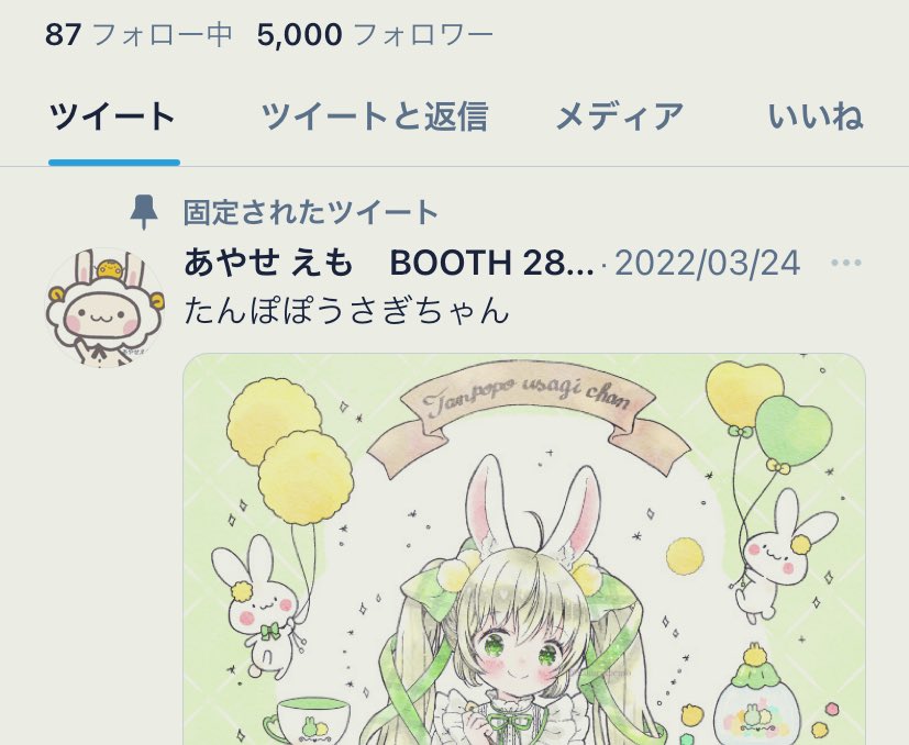 変動あるかな?とは思うのですが、フォロワーさん5000人ありがとうございます…! 