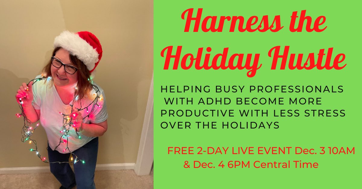 Free live event! bit.ly/HarnesstheHoli…