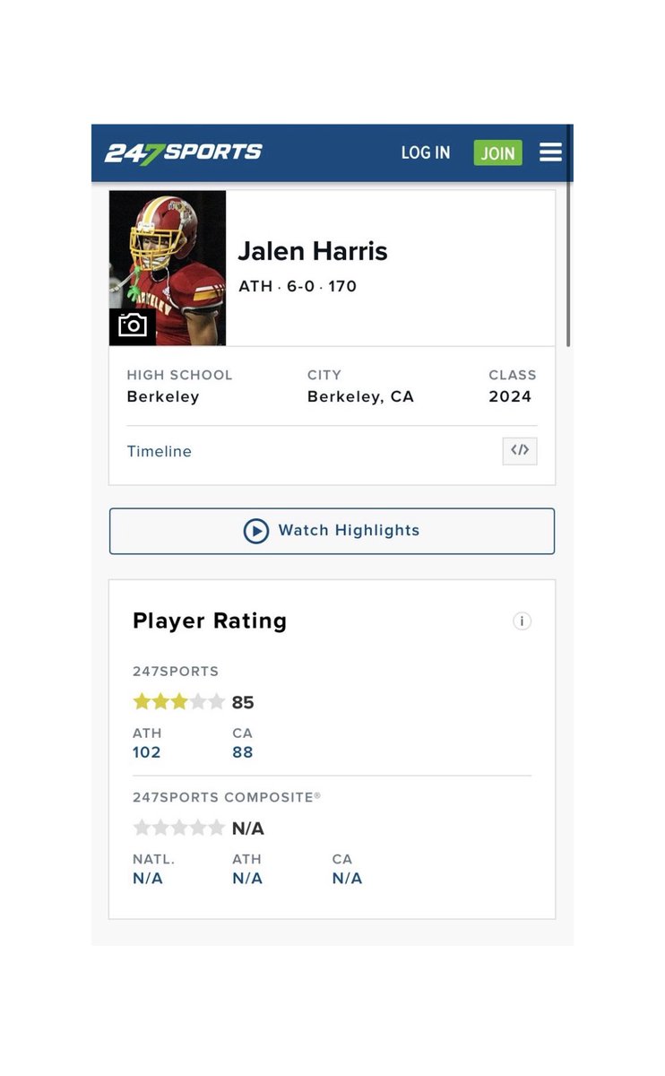 Blessed to be announced a 3 star Running back! <a href="/CoachAT23/">Aristotle Thompson</a> @CoachToler <a href="/BrandonHuffman/">Brandon Huffman</a> <a href="/Coach_Gould/">Ron Gould</a> @BKwrStanford <a href="/AustinDArmond/">Austin</a> <a href="/Samuel_Jay13/">Sam Morrissette</a> 
<a href="/247Sports/">247Sports</a> 
<a href="/HsBerkeley/">BerkeleyJacketsFootball</a> <a href="/CoachPerry2012/">Coach Perry</a>