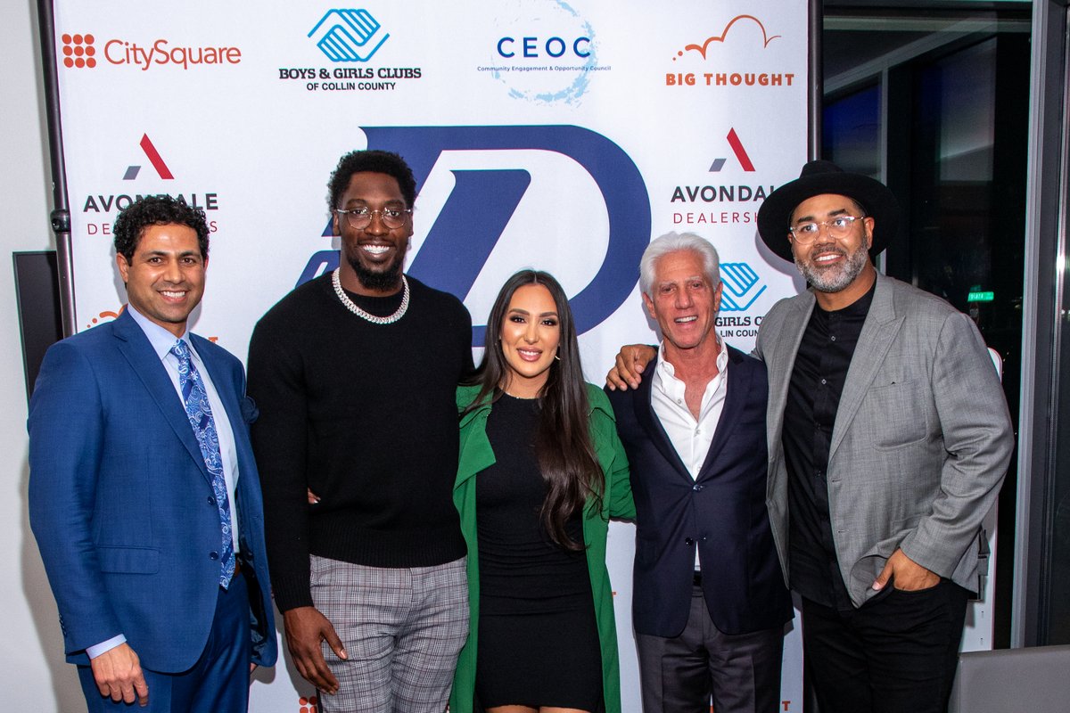 avondale_group's tweet photo. Avondale and Cowboys defensive end, DeMarcus Lawrence, hosted 'Cars and Cause with the Laws,' resulting in over $100,000 raised for local nonprofits CitySquare, CEOC, Boys &amp; Girls Clubs of Collin County, and Big Thought: https://t.co/AoLfJmbCL1 #spiritofcommunity #givingtuesday https://t.co/yGjM42V3Pw