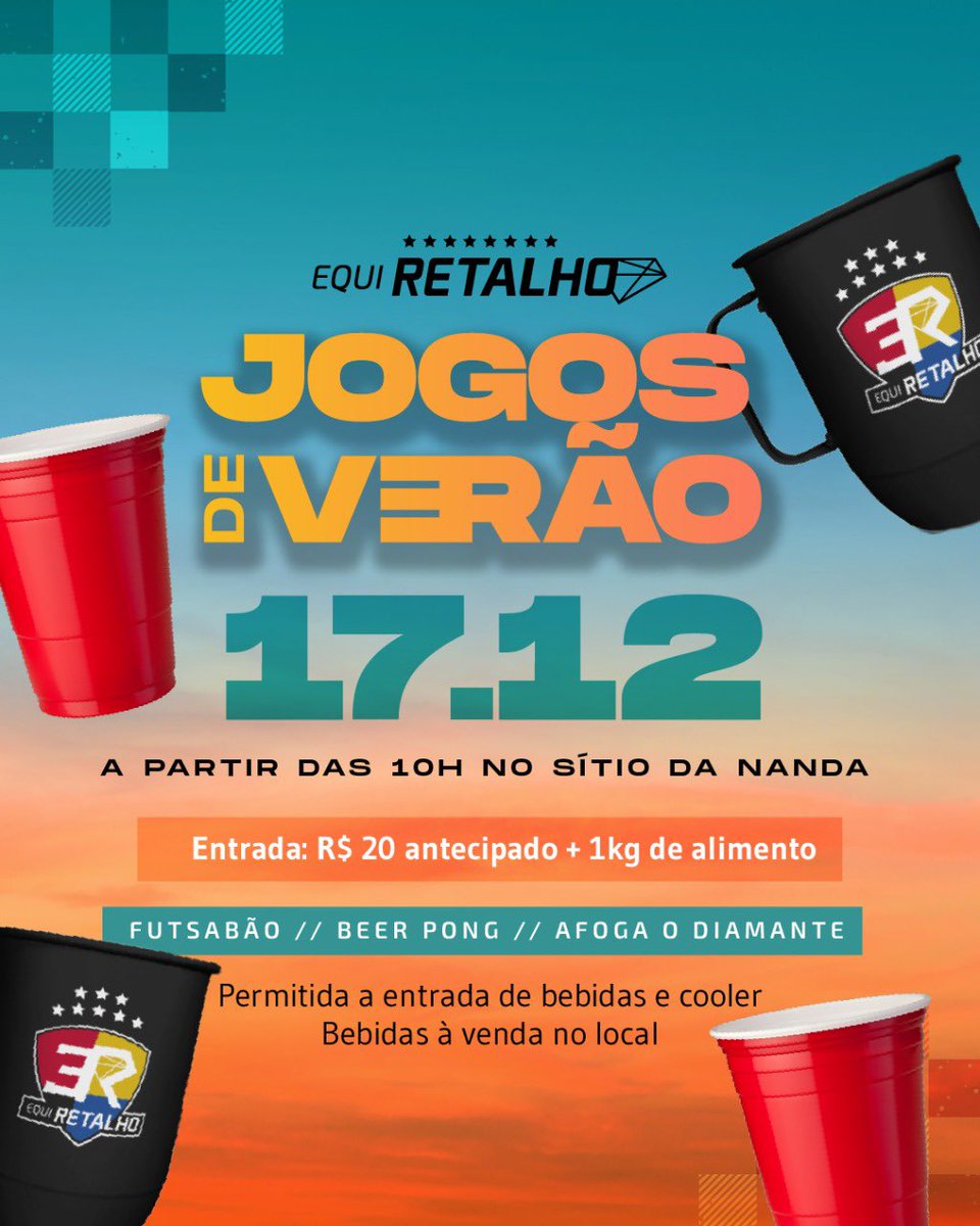 equi_retalho's tweet photo. Aguardamos vocês pro maior evento de verão de todos os tempos, vem que é sucesso 🔥🔥 https://t.co/QLZJHs9Zlz