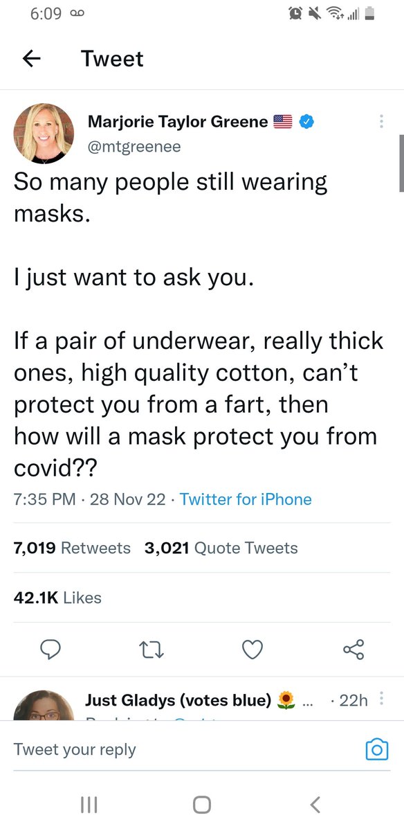 DensingT's tweet image. An actual United States Congresswoman posted this....for real....for the entire world to see. We are literally living in the movie Idiocracy....really.