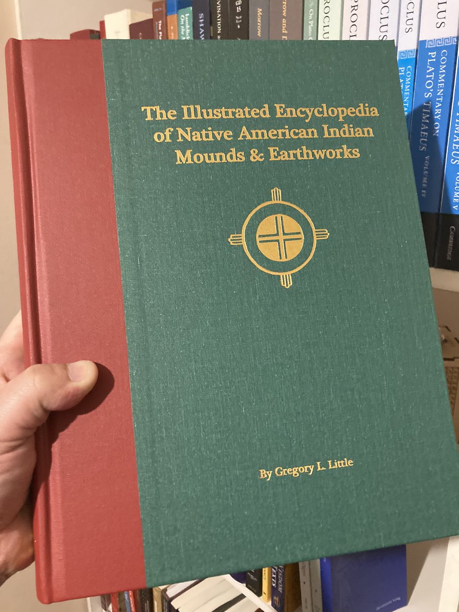 PD_Newman's tweet photo. Little, Gregory L. _The Illustrated Encyclopedia of Native American Indian Mounds & Earthworks_. Eagle Wing Books. Memphis, TN. 2016. 508 pages.
#nativeamerican #indianmounds #pathofsouls #ancientmysteries #adena #hopewell #mississippian #miis #macc #secc https://t.co/ueKJPwxLZR