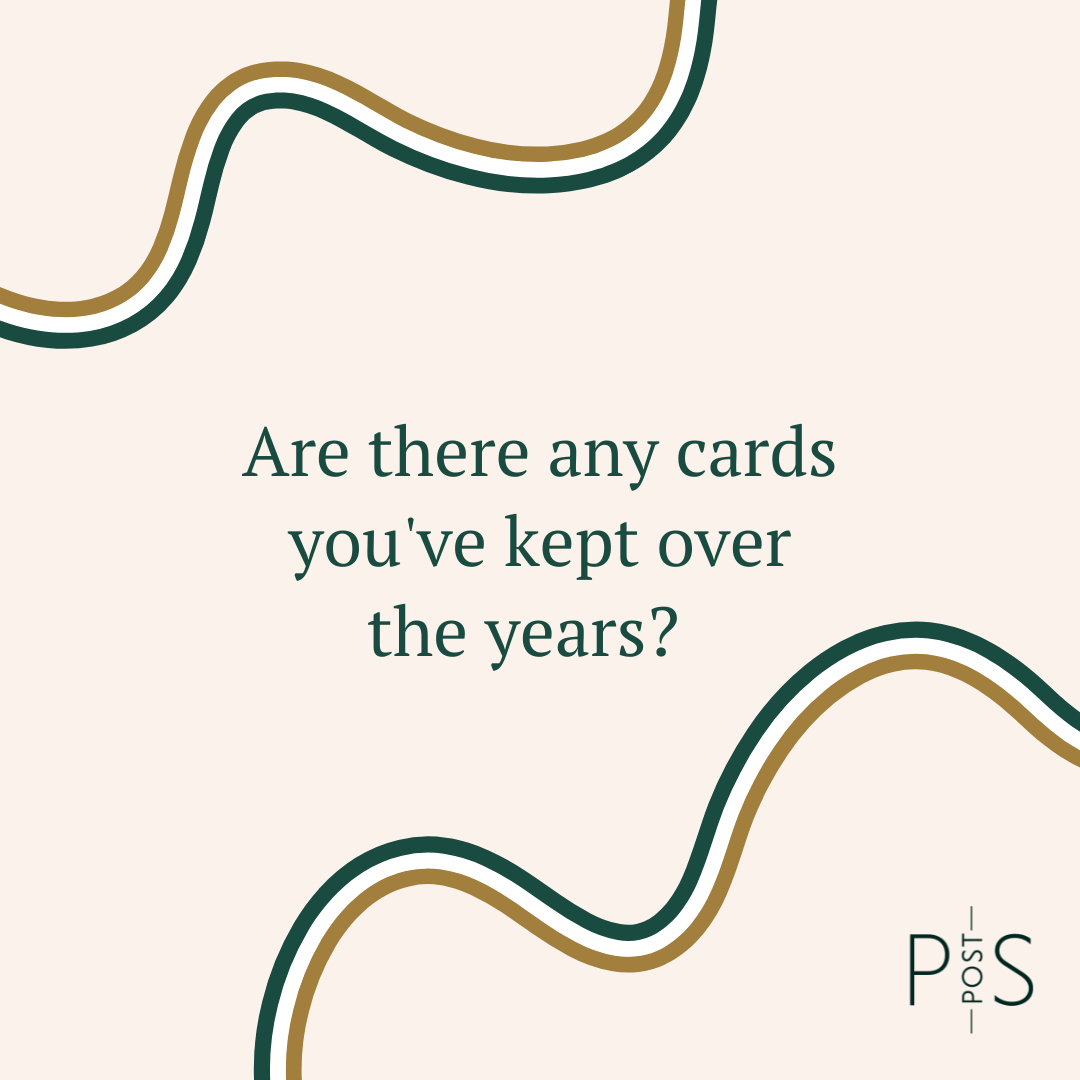 pspostco's tweet image. “I have a collection of notes that my mom and dad used to leave in my lunchbox as a kid. They were usually written on scratch paper but are the truest of treasures to me no.” -Amanda

Do you keep meaningful notes or cards? Tell us about them in the comments below 👇