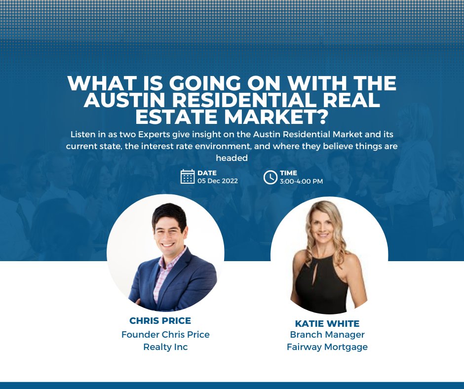 Sign up now for the State of the Austin Residential Real Estate Market Webinar! 

us06web.zoom.us/meeting/regist…

#austin #austintexas #realestatebroker #property #realtor