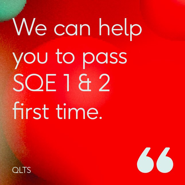 QLTS's tweet photo. Whether youβre a law or non-law graduate, work full-time or part-time, a local or foreign candidate, QLTS School can help you succeed in the SQE exams.
Find out more > https://t.co/LUj2mdhGzk
#sqe #passfirsttime #legal #lawschool #lawstudent #solicitor #law #lawyer #qlts https://t.co/C3qlruBD6z