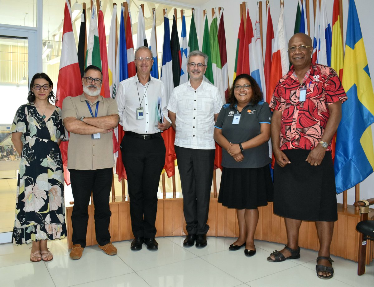Thank you <a href="/EUPasifika/">EU in the Pacific 🇪🇺</a> for the opportunity to meet the Head of Unit for East Asia &amp; the Pacific at the Directorate-General for International Partnerships of the European Commission, Jean Louis Ville, to discuss on ADRA &amp; EU collaborations. More  ⬇️ 
m.facebook.com/story.php?stor…