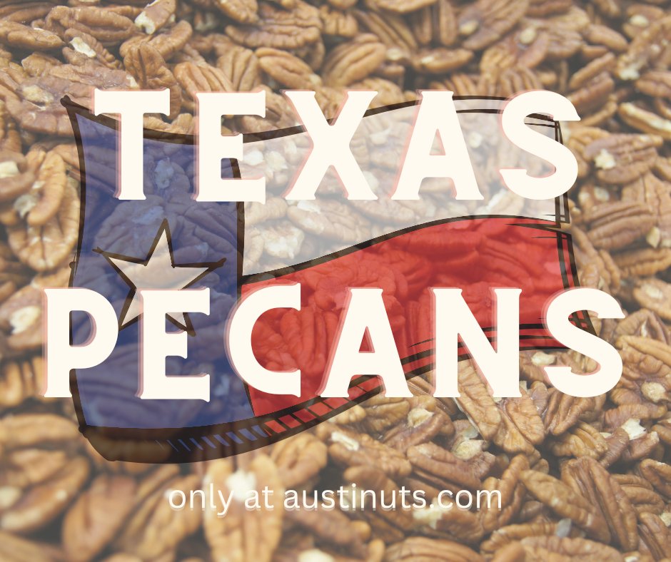 austiNuts's tweet photo. Making a pecan pie? We've got the best pecans around.
#austinuts #nuts #atx #texas #pecans #pecanpie https://t.co/Rl4nFWjY3Z