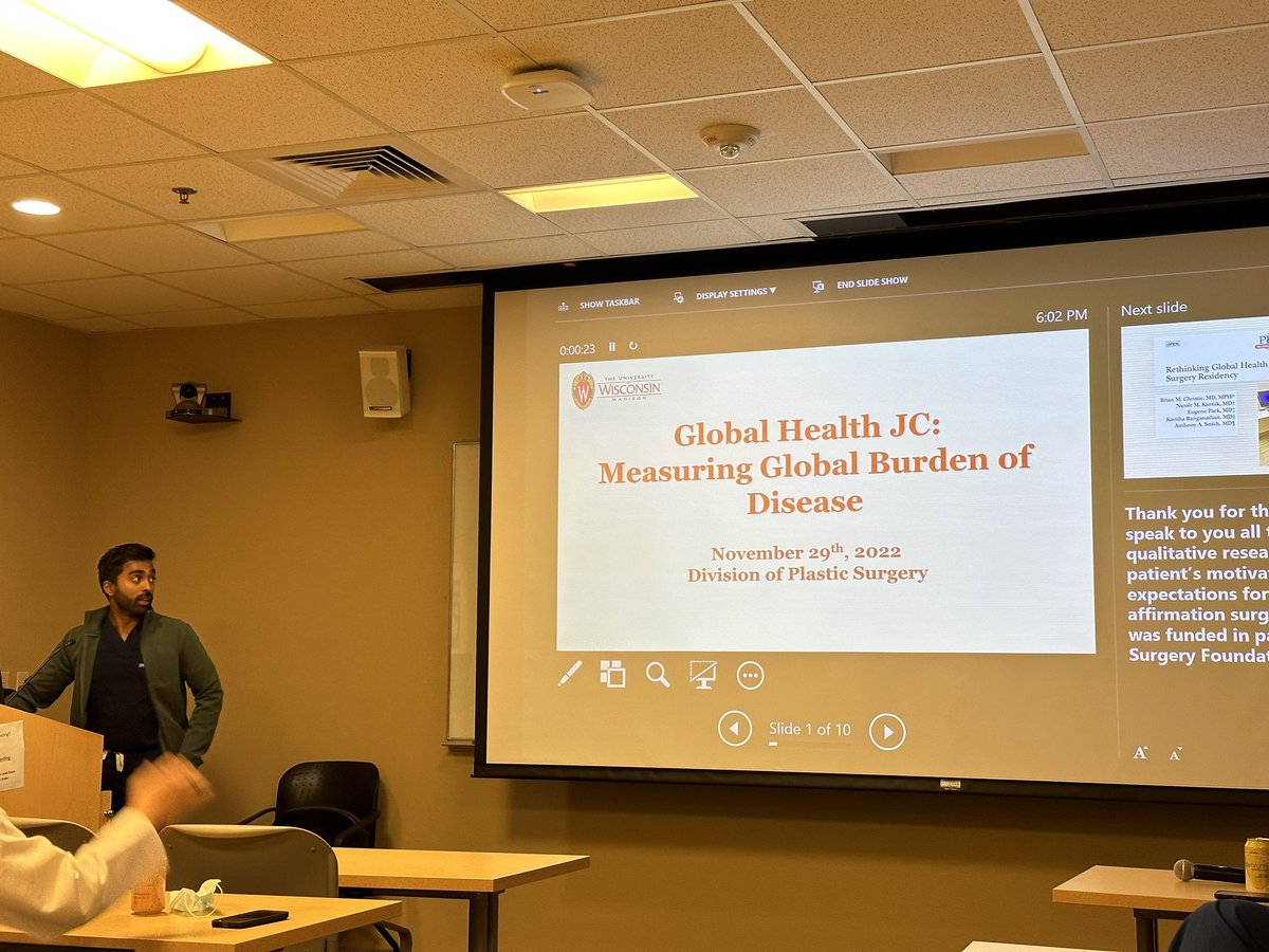 UW Plastic Surgery (@wiscplasticsurg) on Twitter photo <a href="/WiscPlasticSurg/">UW Plastic Surgery</a> Chief Residents present during <a href="/WiscSurgery/">UW-Madison Department of Surgery</a> Global Surgery Journal Club about evolving education needs and the global burden of plastic surgery disease. <a href="/WiscPlasticSurg/">UW Plastic Surgery</a> Chief Residents present during <a href="/WiscSurgery/">UW-Madison Department of Surgery</a> Global Surgery Journal Club about evolving education needs and the global burden of plastic surgery disease.