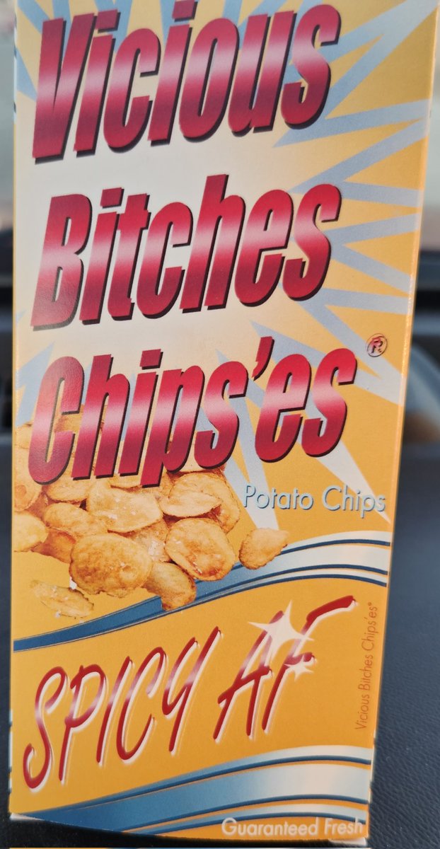 BubbaSmiley's tweet photo. Just got the BEST surprise in the mail today! Thank you @Pink for my Vicious Bitches Chips'es!! #stayspicyaf #Viciousbitcheschipses https://t.co/Odjq4cAa7p