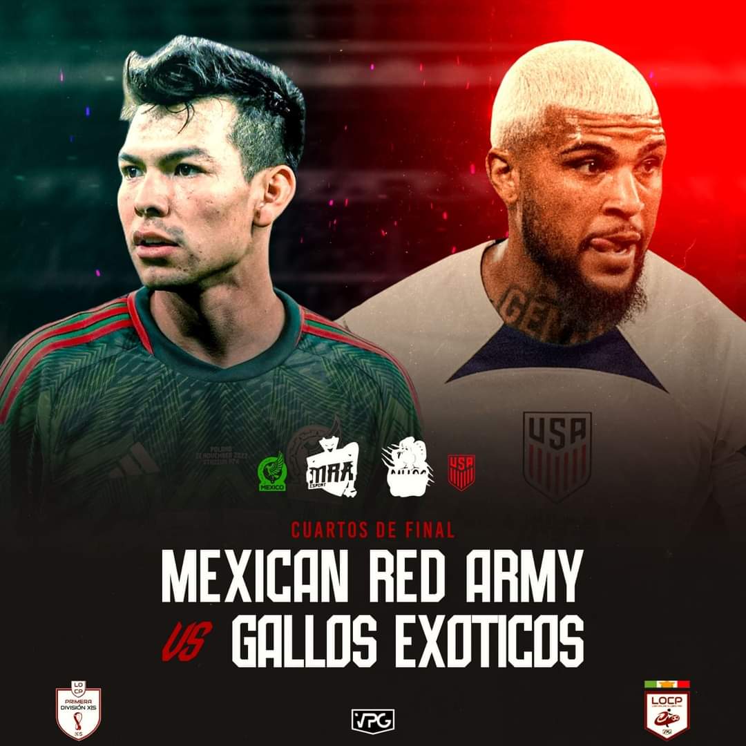 OnlineClubes's tweet photo. 🏆⭐ LIGA ONLINE CLUBES PRO 🏆⭐
🏆⭐ FIFA WORLD CUP XBOX SERIES X/S 🏆⭐
🏆⭐ CUARTOS DE FINAL QATAR 🏆⭐

⚽ | LOCP VPG XBOX SERIES X/S | 🏆
⚽ | Cuartos de Final | 🏆

Comenzamos los Cuartos de Final la liga de Xbox Series X/S!!
Campeonato de Liga Online Clubes Pro https://t.co/kpkiHI1Co1