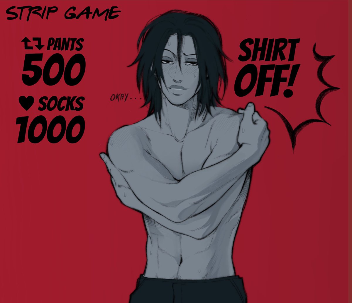 VYNJAKU's tweet photo. Getou Suguru Strip game part 2 💓#getousuguru / #五夏 / #呪術廻戦 https://t.co/qdtlgsB8dF
