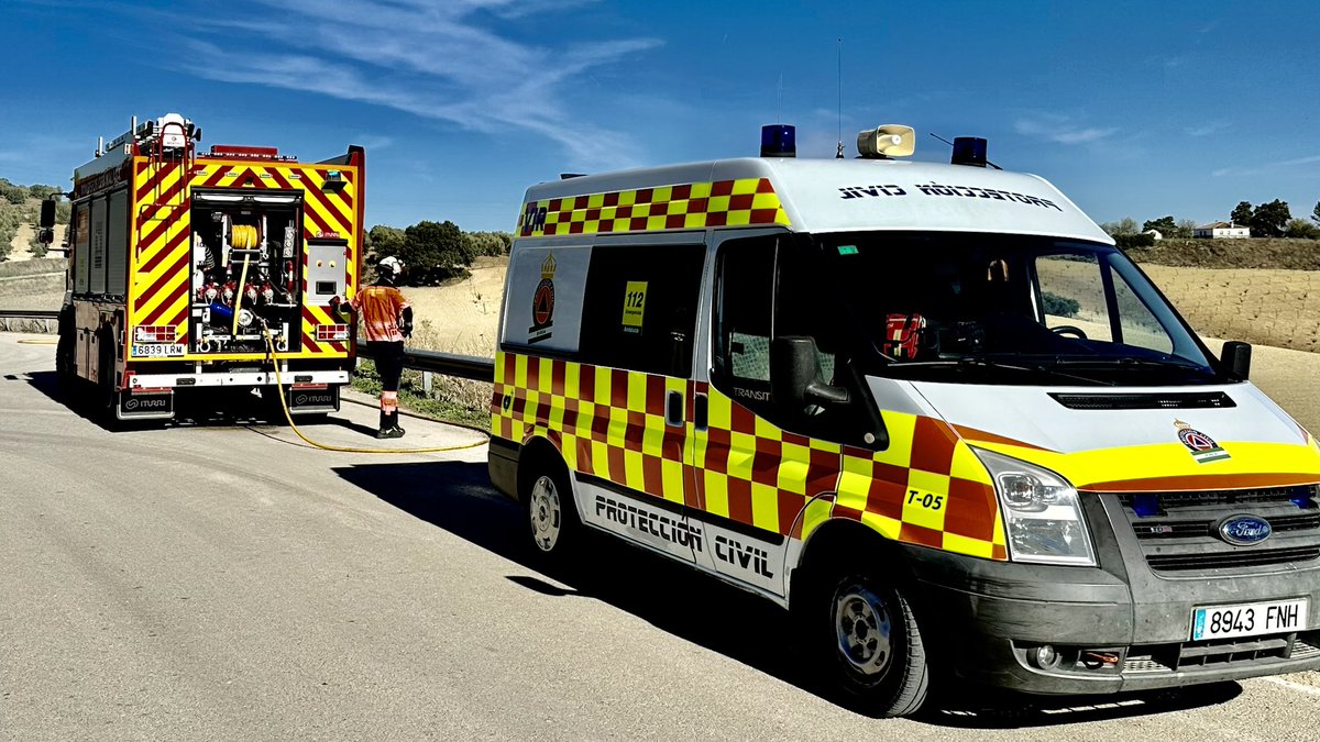ProtCivilRonda's tweet photo. 🔸El pasado sábado, nos activó el servicio de @E112Andalucia para incendio de cuneta en la Ma-7420 donde se sofocó en pocos minutos con una rápida intervención  #Nostop #prevencion #equipo #proteccioncivil #cardioprotección #Ronda #estamosoperativos☎️ #lasprotescuentan #todosauna https://t.co/bbaf0V9r4T