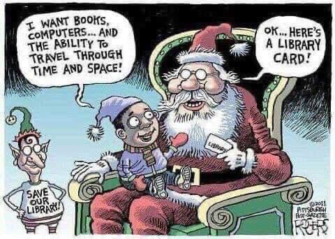 The average librarian will have this shared to their timeline 142 times this December