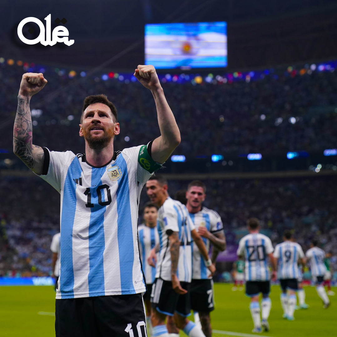 Todos juntos, con ustedes 🇦🇷💙