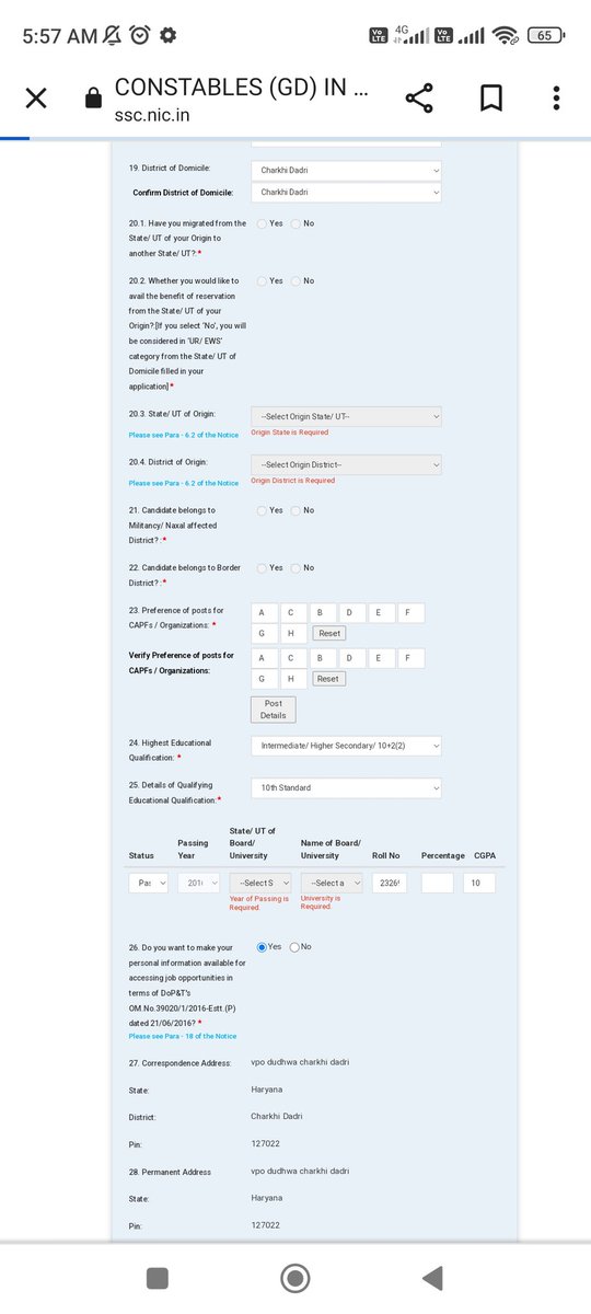 ROHITKHATRI012's tweet photo. @ssc_official__ @ssc_chief @SSCorg_in please extend the date of form apply . I didn't sleep fir two days . Server Problem in ssc website.
#SSCGD2022 #SSCGD #sscgddateextend https://t.co/jim7iBsQTc