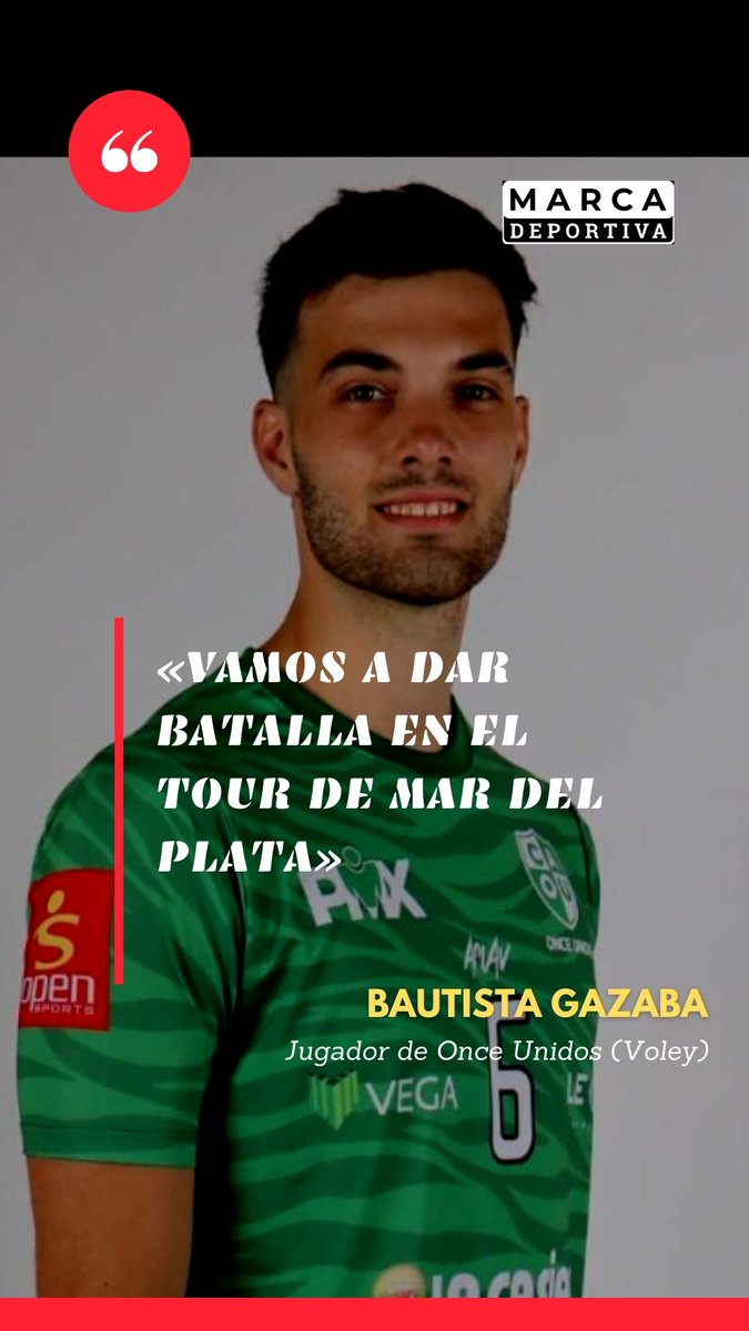 #Voley El jugador de <a href="/onceunidosvoley/">Once Unidos Voley</a> <a href="/Bauti_Gazaba/">Bauti</a> habló en Marca Deportiva Radio (FM 99.9) antes del Tour 3 de la #LVA que se jugará desde el jueves en MDP

Escuchá la nota completa! 🎧

youtube.com/watch?v=90FnIJ…
