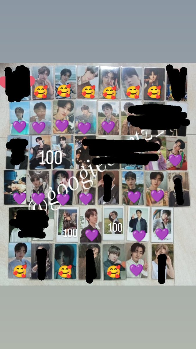 googiecartz_'s tweet photo. @hoonnly hii have these pcs
🥰- 400
💜- 200
others - 100
for set only. https://t.co/WuP1ESH1OJ