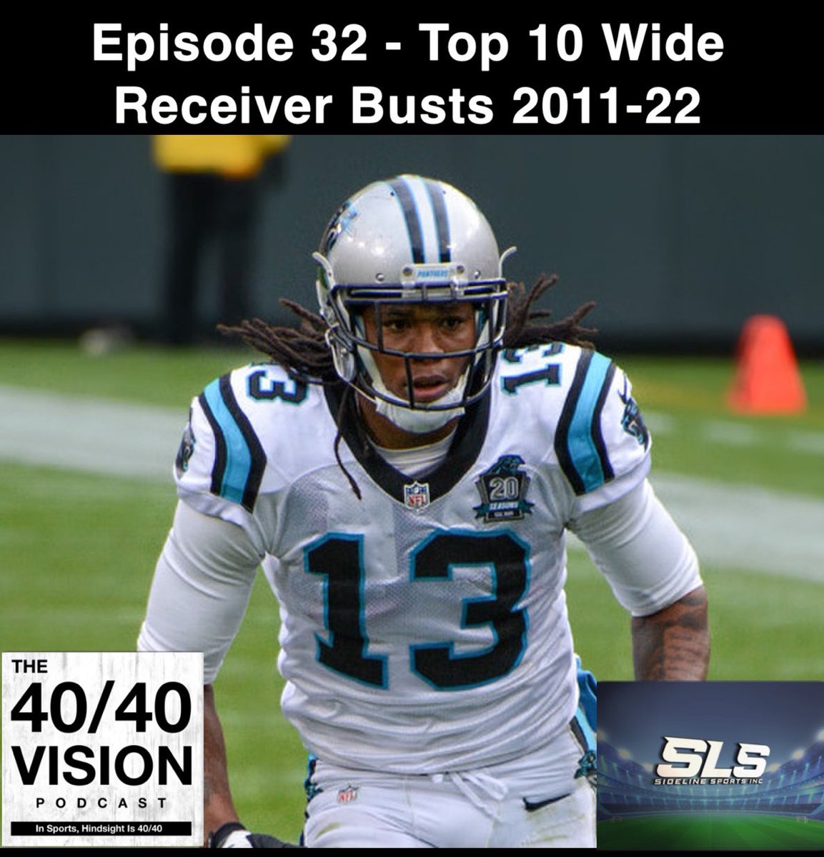 khaled74's tweet photo. Episode 32 - Top 10 WR Busts from 2011-2022 

On episode 32 of @4040visionpod , we look back on some of the top wide receivers picked in the first round NFL Draft and pick our biggest busts from 2011-2022. 

Spotify: https://t.co/W2Alu8hut2

Apple: https://t.co/r1SxvSzcew https://t.co/2ENszWrhpg