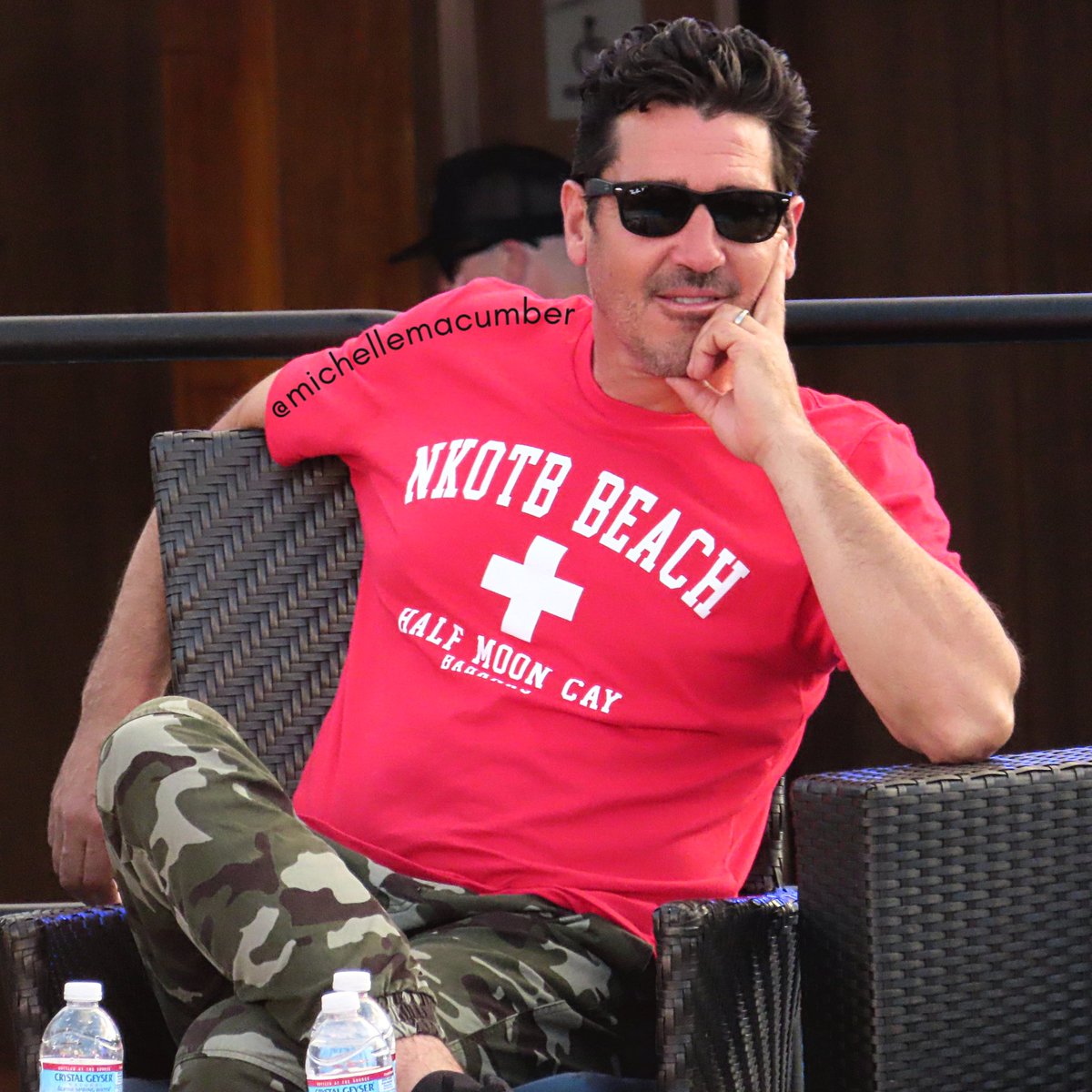 MichelleMacumbe's tweet photo. A few #NKOTBCruise2022 @JonathanRKnight pics to celebrate 🎉 his birthday 🥳 💛🎂🎈🤗!  #HappyBirthdayJon @NKOTB 
#JonathanKnight #BHLove #Thankful4Jonathan #Thankful4NKOTB #NKOTB #NKOTBCruiseGameShow #NKOTBOlympics #NKOTBBeach #NKOTBMemories #HappyBirthdayJonathan #SweetJonathan https://t.co/3oSEHNNofj