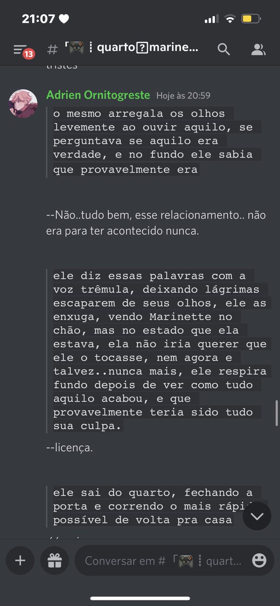bugnetteladyy's tweet photo. ESSE RPG VAI ME MATAR TCHAU #RPGdoMLB https://t.co/BSeVoSXQea
