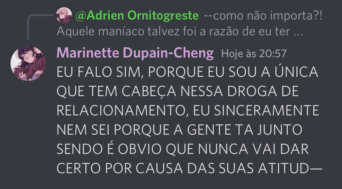 bugnetteladyy's tweet photo. ESSE RPG VAI ME MATAR TCHAU #RPGdoMLB https://t.co/BSeVoSXQea