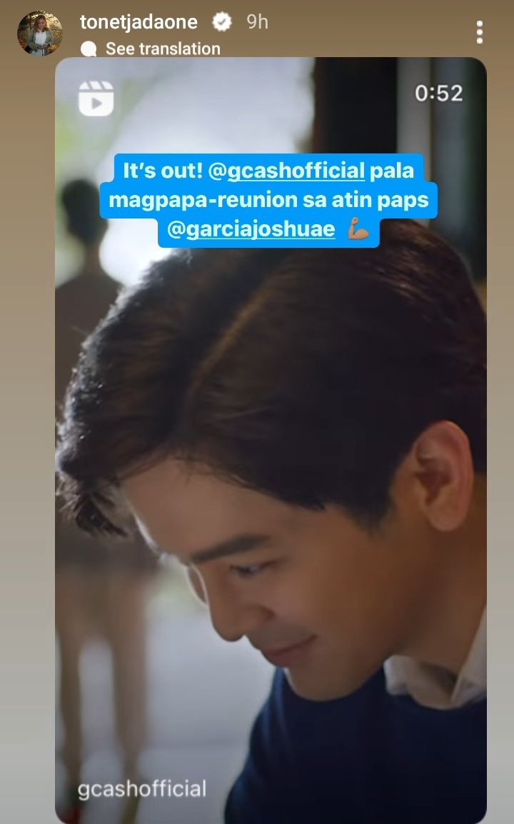 TeamJoshuaHK's tweet photo. aw Congrats @iamjoshuagarcia and Direk @tonetjadaone  yong ads nga lang pero lakas magpaemote! sana next project movie na Direk mala LYSB at Fangirl! pwede pong Caloy (joshua) at Jane (charlie) 😜😁

#GforMoreMagic #MerryGCash2022 #iGCashMo #ReadySetGForJoshua https://t.co/qC7A6nGQ6K
