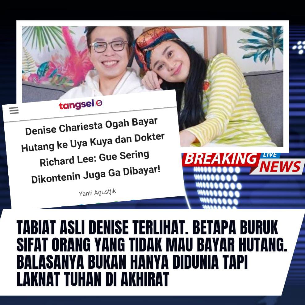 Jadi keliatan tabiat aslinya si cadel ini kan #DenisePembohonganPublik