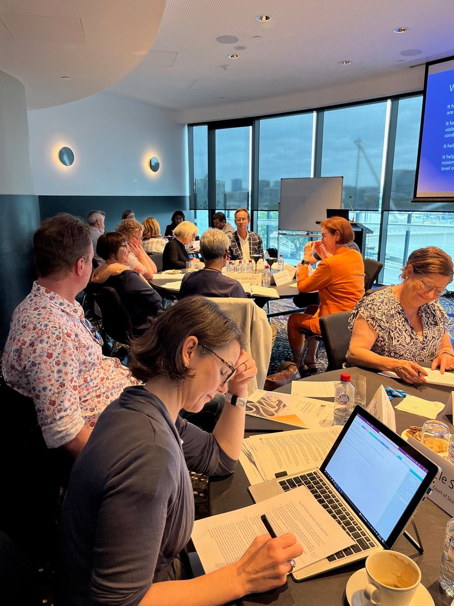 Last day at the NMOP intensive program.  A phenomenal opportunity to come together to share experiences and exchange information across the jurisdictions.