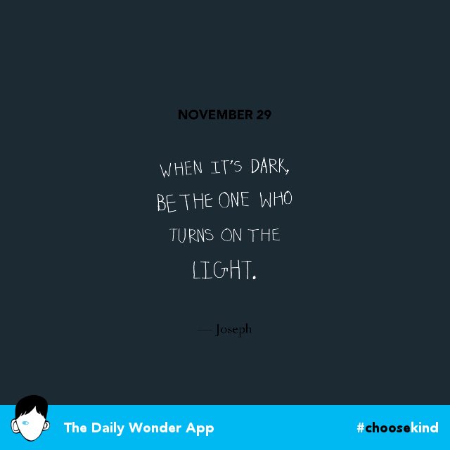 AStemp2's tweet photo. Shared from The Daily Wonder App`
#choosekind https://t.co/ETKKHphlj4