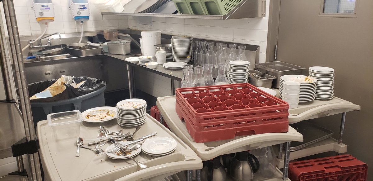 Readintoronto's tweet photo. My pit of dishpair. https://t.co/hX3W6spDYd