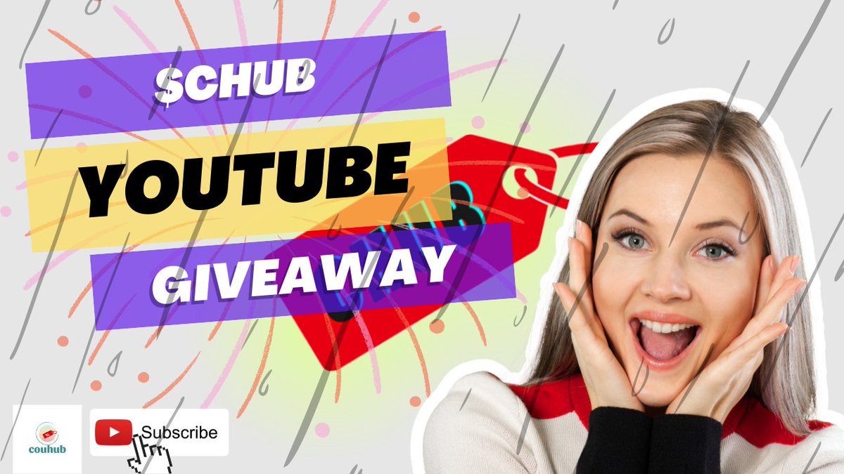 YouTube GIVEAWAY c/o couhub.com

3 Lucky Winners will have a chance to win $CHUB tokens!

🔘Subscribe to youtube.com/@couhub
🔘Watch the video to see the mechanics (youtube.com/watch?v=FbNRVM…)

 #CHUB #CouHUB #XRP #XRPL