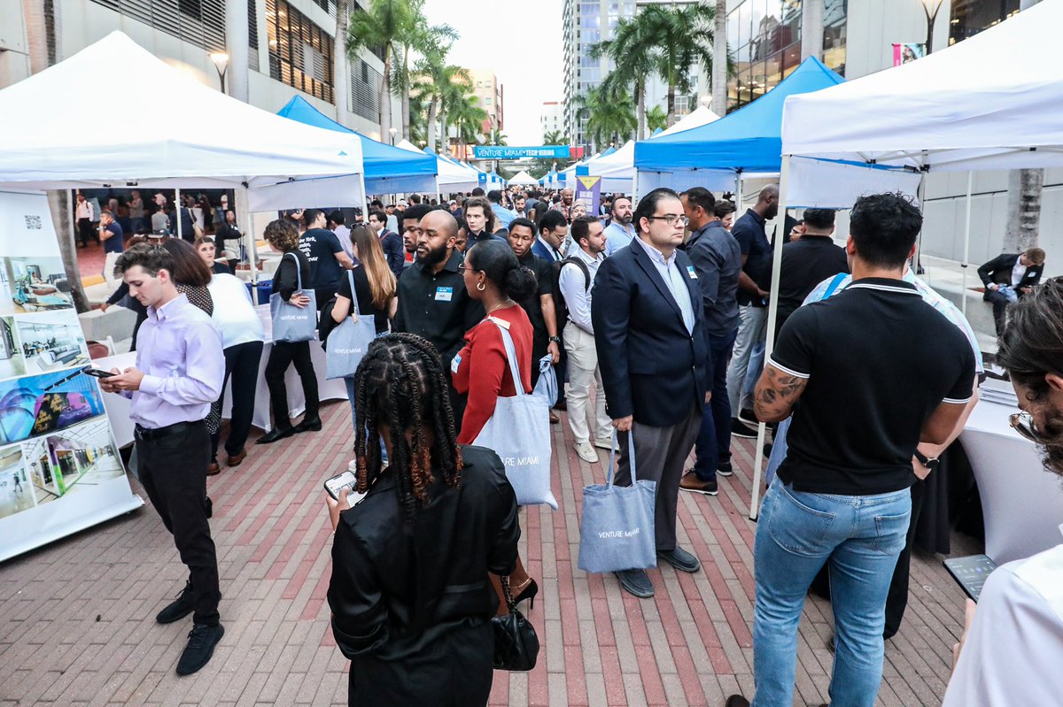 mdcpresident's tweet photo. Talent is universal but opportunity is not! Proud day at MDC where we hosted the @VentureMiami Tech Hiring Fair — a pipeline where employers from across our community connected with local talent. Together we are fueling Miami’s tech ecosystem!
#MDCTech https://t.co/MQ1wCKmq5G