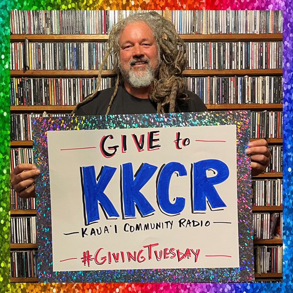 Thomas, Larry, Jim, Rodwin and Willy Judah want you to DONATE to KKCR! Give to KKCR this Giving Tuesday #givingtuesday Join Thomas every Thursday from High Noon to 2pm for the Jungle Jukebox #gotarequest #kauai #junglejukebox #community #kkcr #kauaicommunityradio