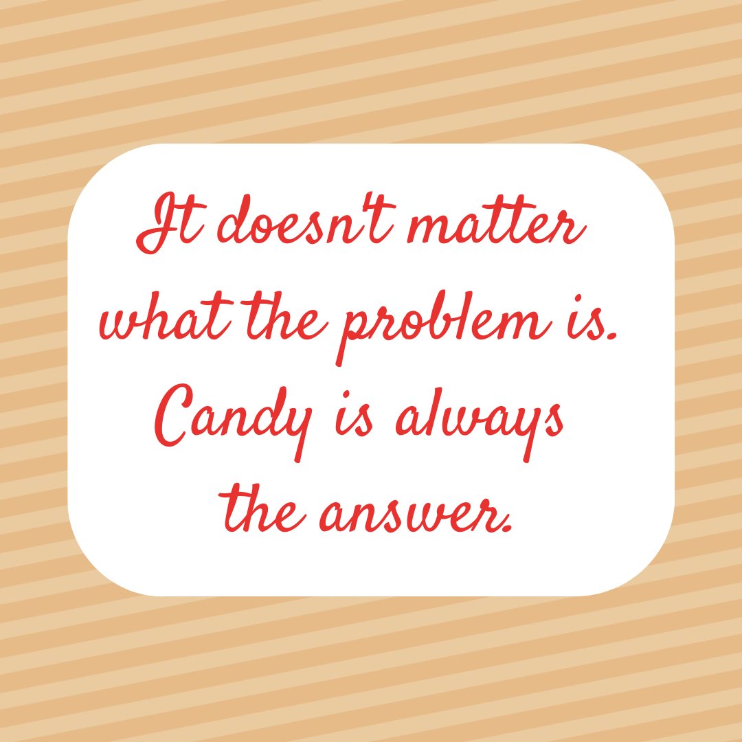 pearsonscandy's tweet photo. Having a rough day? We got you 😉 

#PearsonsCandy #PearsonsCandyCompany #Candy #FavoriteCandy #ILoveCandy #CandyLove #CandyLover #AllTheCandy #FunnyQuote #Quotes https://t.co/57xPuYViRD