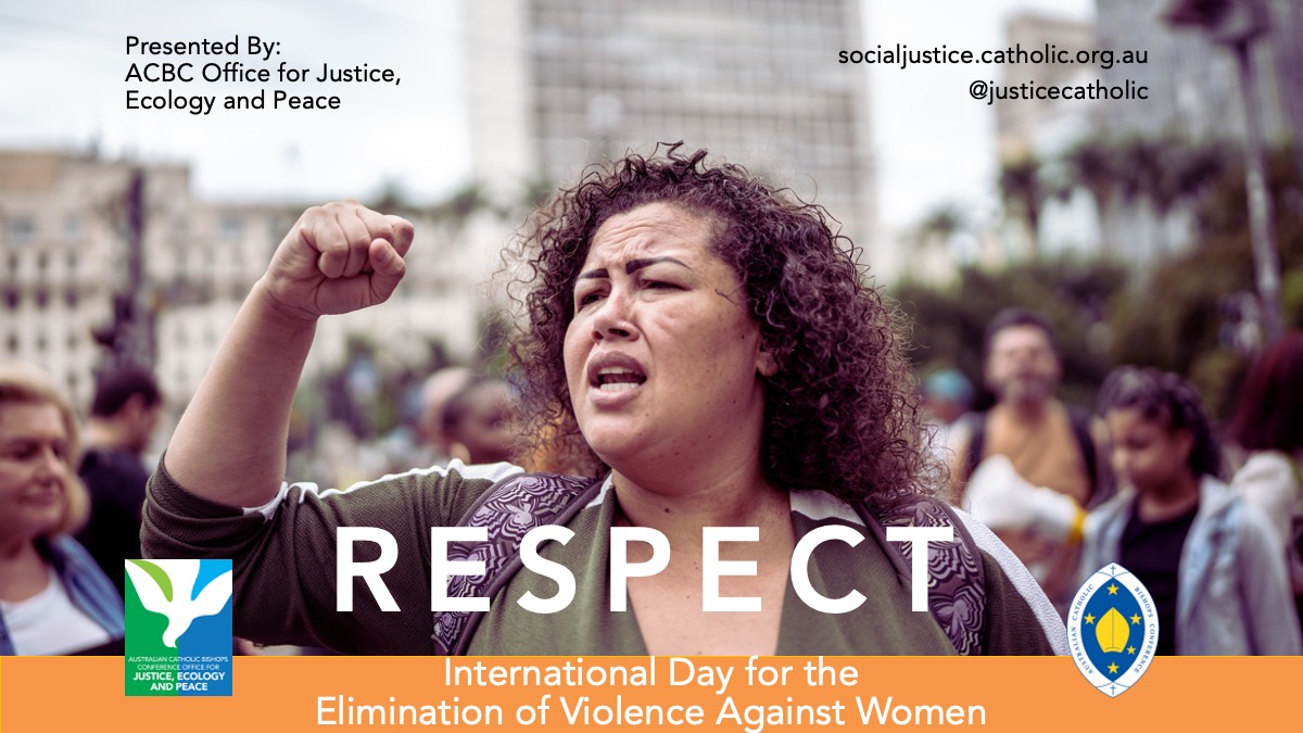 Catholic Social Justice (@justicecatholic) on Twitter photo WATCH: Each speaker's input to our International Day for the Elimination of Violence Against Women event is now available!
Watch our speakers
Bishop Vincent Long <a href="/acbc1/">Australian Catholic Bishops Conference</a>
Michael Jeh @smallsteps4hannah
Christine Carolan @acrathau
Shatha Jajo <a href="/JRS_Aus/">Jesuit Refugee Service (JRS) Australia</a>
socialjustice.catholic.org.au/2022/11/30/wat… WATCH: Each speaker's input to our International Day for the Elimination of Violence Against Women event is now available!
Watch our speakers
Bishop Vincent Long <a href="/acbc1/">Australian Catholic Bishops Conference</a>
Michael Jeh @smallsteps4hannah
Christine Carolan @acrathau
Shatha Jajo <a href="/JRS_Aus/">Jesuit Refugee Service (JRS) Australia</a>
socialjustice.catholic.org.au/2022/11/30/wat…