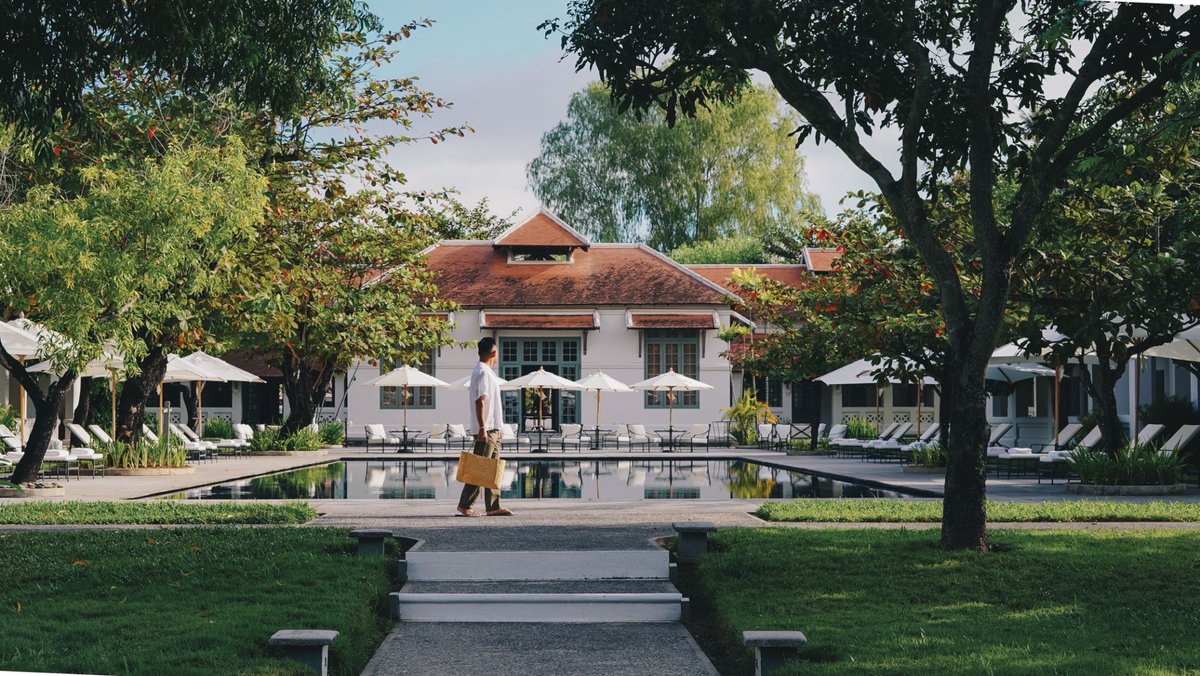 kajornfurst's tweet photo. รอบนี้มีโอกาสได้มา Experience หลวงพระบางครั้งแรกชอบมาก slow life ของจริง ได้พักที่ #Amantaka หนึ่งในโรงแรมที่เรื่องเล่าเยอะสุด แย่เราไม่เจออะไรเลย ห้องพักสบายมาก พนักงานน่ารักมาก คนลาวจริงใจมาก บริการดี ช่วยเหลือทุกอย่าง อาหารลาวก็อร่อย! #LetsHoparound #Luangprabang #หลวงพระบาง https://t.co/O6nDIXFsWA