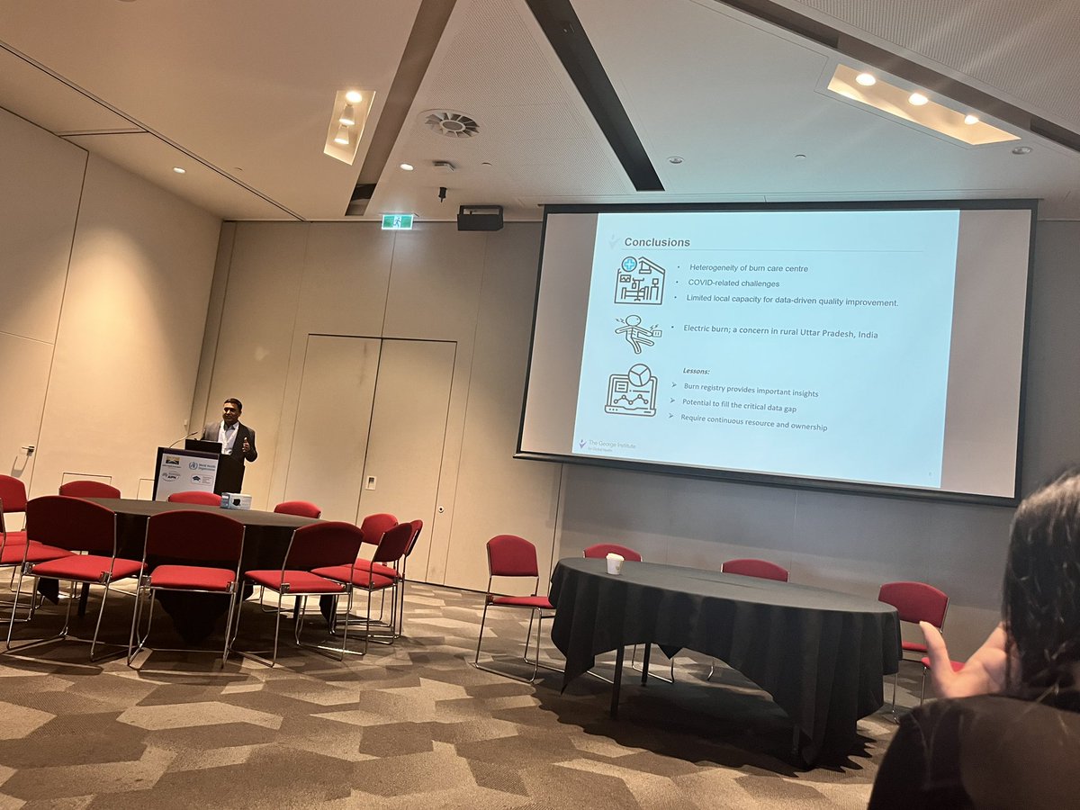 JJagnoor's tweet photo. Some issues are genuinely “wicked”.

So proud of @docVRK taking on some hard questions and systems on #burns 

🙏🏽 to out collaborators @DghsIndia @ICMRDELHI https://t.co/vYfS6jsGh2