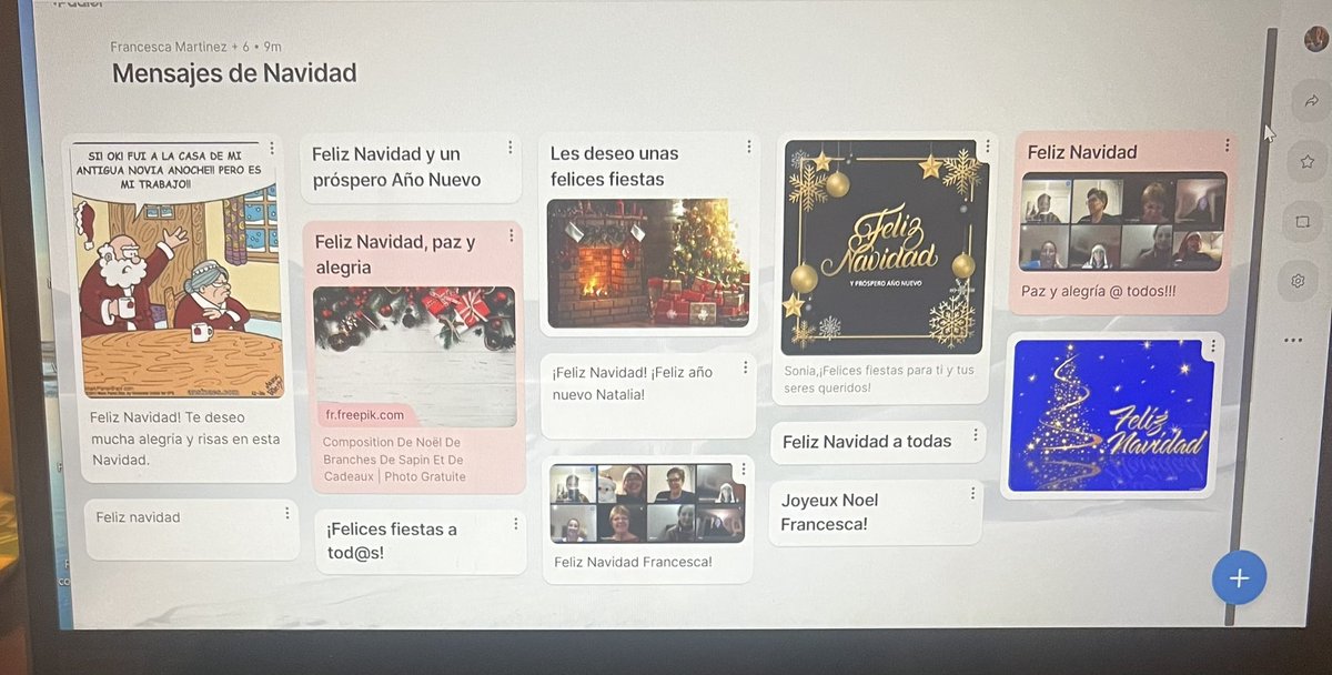 mmefmartinez's tweet photo. Escribimos mensajes de Navidad 🎁🎄 @WLClassroom @EA_Espana https://t.co/upmQZcvtoh