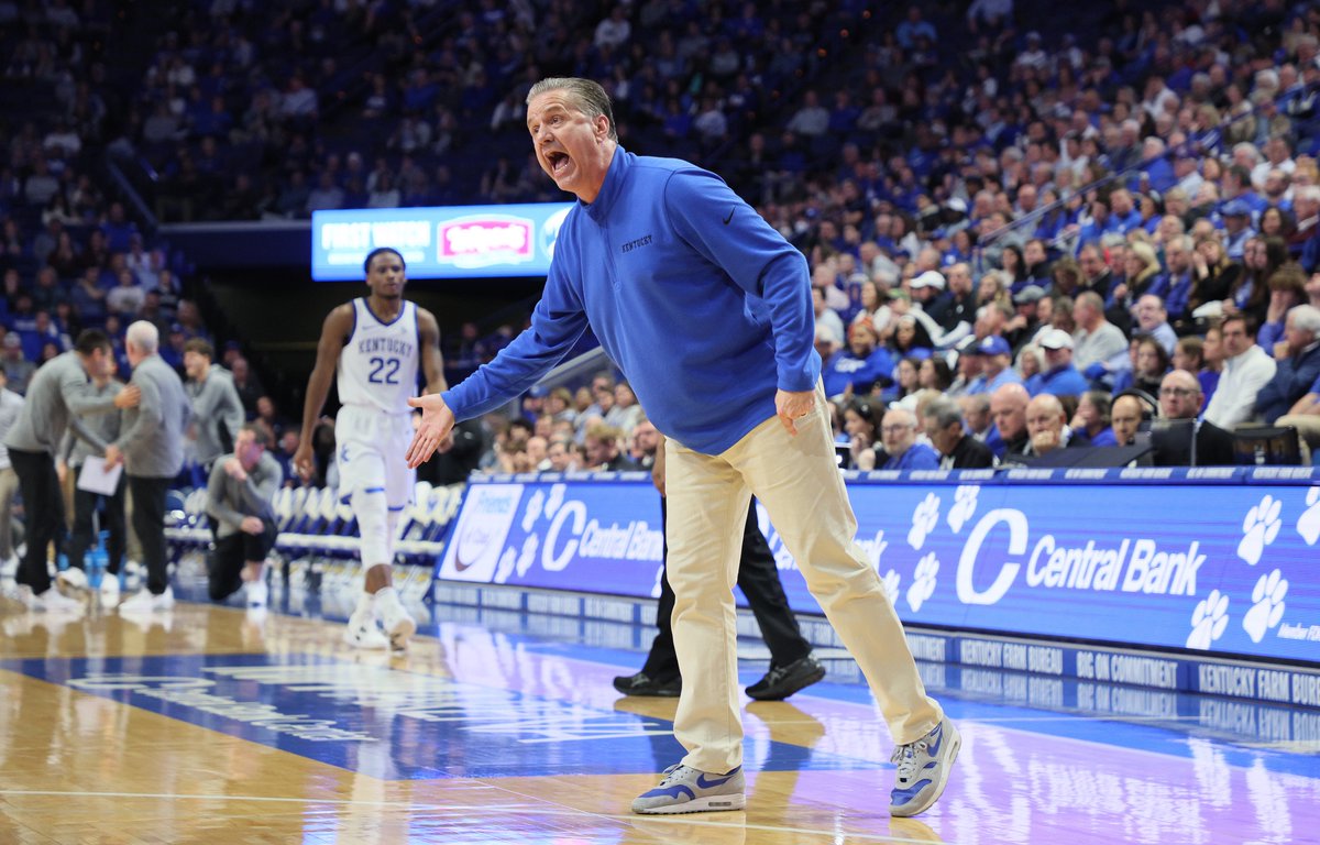 Bellarmine is the first team to play in Cameron Indoor, Pauley Pavilion and Rupp Arena in a single season. 

<a href="/BUKnightsMBB/">Bellarmine Men’s Basketball</a> is tied with No. 19 Kentucky at halftime.