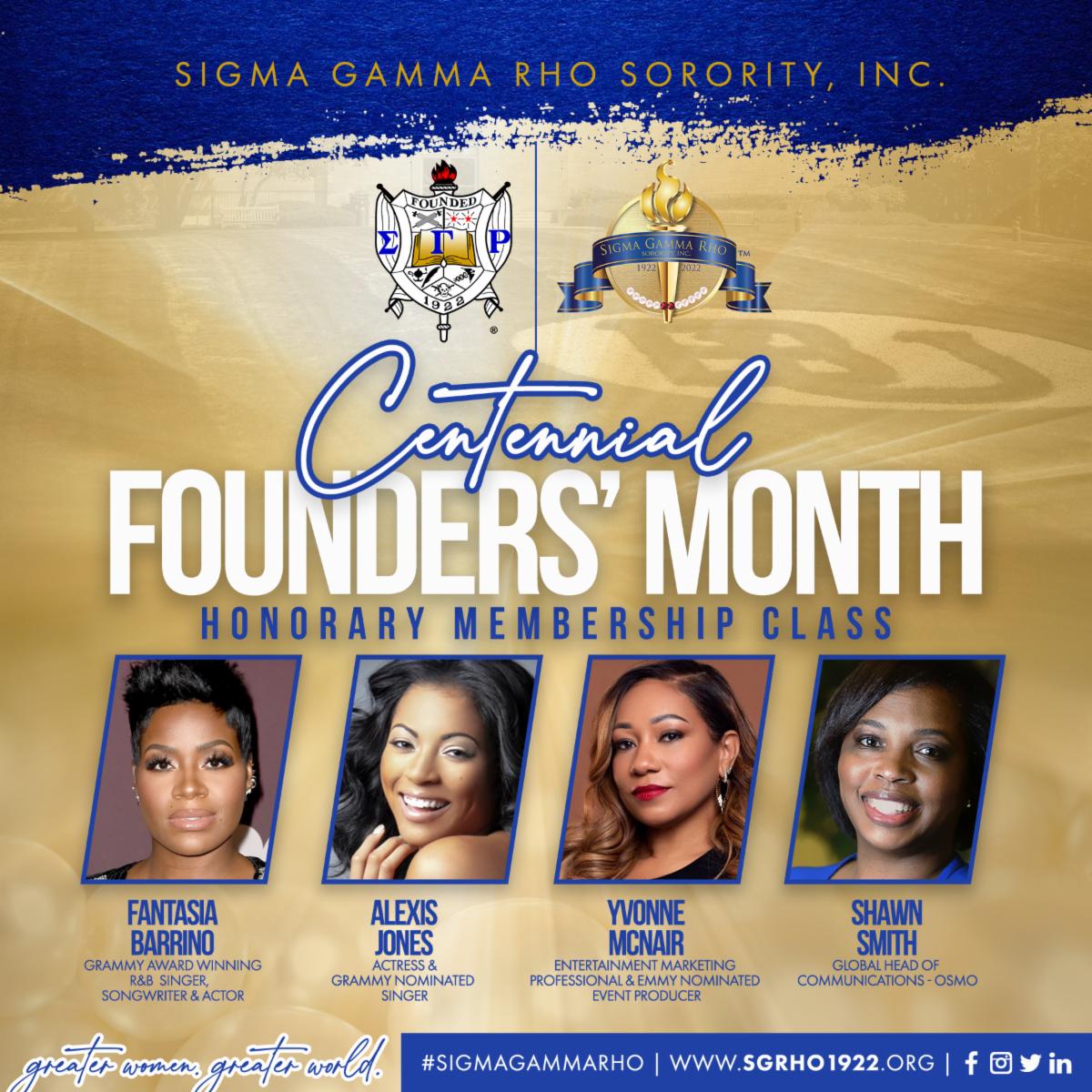 Sigma Gamma Rho on Twitter "We are pleased to announce the Centennial