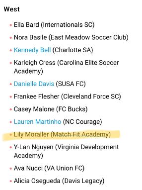 hmddoherty71's tweet photo. Congratulations Lily on your National Selection.  So happy for you.  You're going to kill it!
https://t.co/hHKRBoDOY6 #ECNLTN #Leadersplayhere @KMoraller  @ECNLgirls @nlowe11 https://t.co/NksxnrACSm