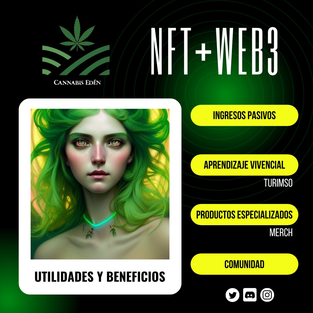 CannabisEden's tweet photo. The one who is left without innovation disappears, we have been working on the ReFI concept and metaverse to make the CannabisEden project even more complete.
Soon we will be selling the first round of 100 NFTs of the collection and upload the update to the whitepaper.
#NFTs https://t.co/ANKUI2DPlC