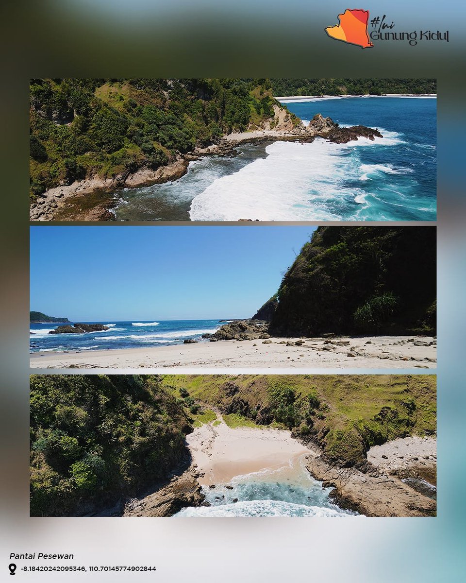 sipaleh's tweet photo. Sumpah yg pengen healing, me time, date, atau family time coba deh ke Gunungkidul. Nagus bgt view nya!! 

#ayokegunungkidul
#inibarupantai
Destinasi Wisata Terbaik https://t.co/0sFLrUe70U
