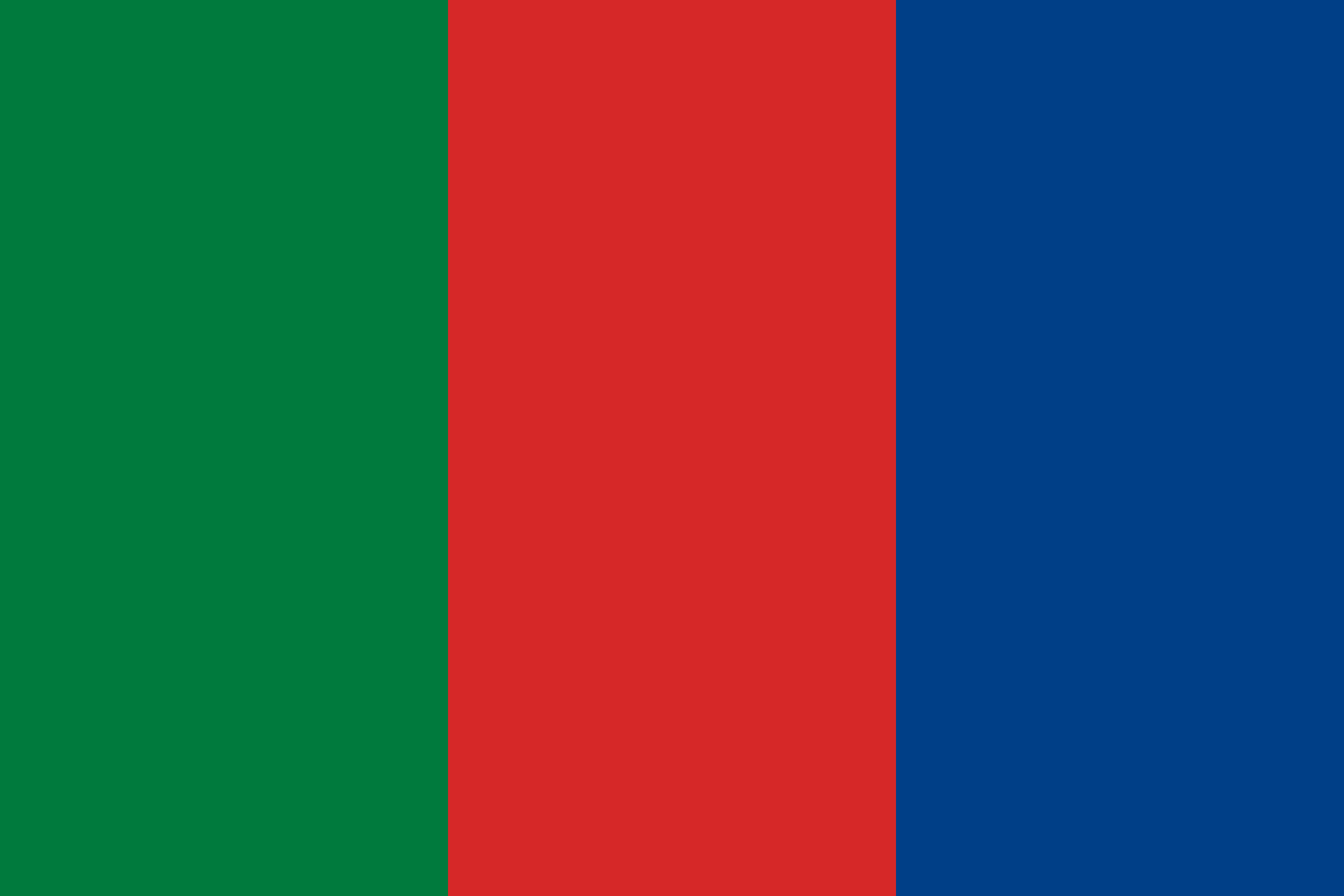 Флаг зеленый синий красный
