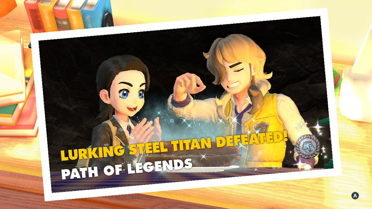 TheRi88ler's tweet photo. Fouth #TitanBadge
#Pokemon #PLAYPokemon #Paldea #PaldeaRegion #PathOfLegends #PokemonScarletViolet #NintendoSwitch https://t.co/cj6RHXen6e