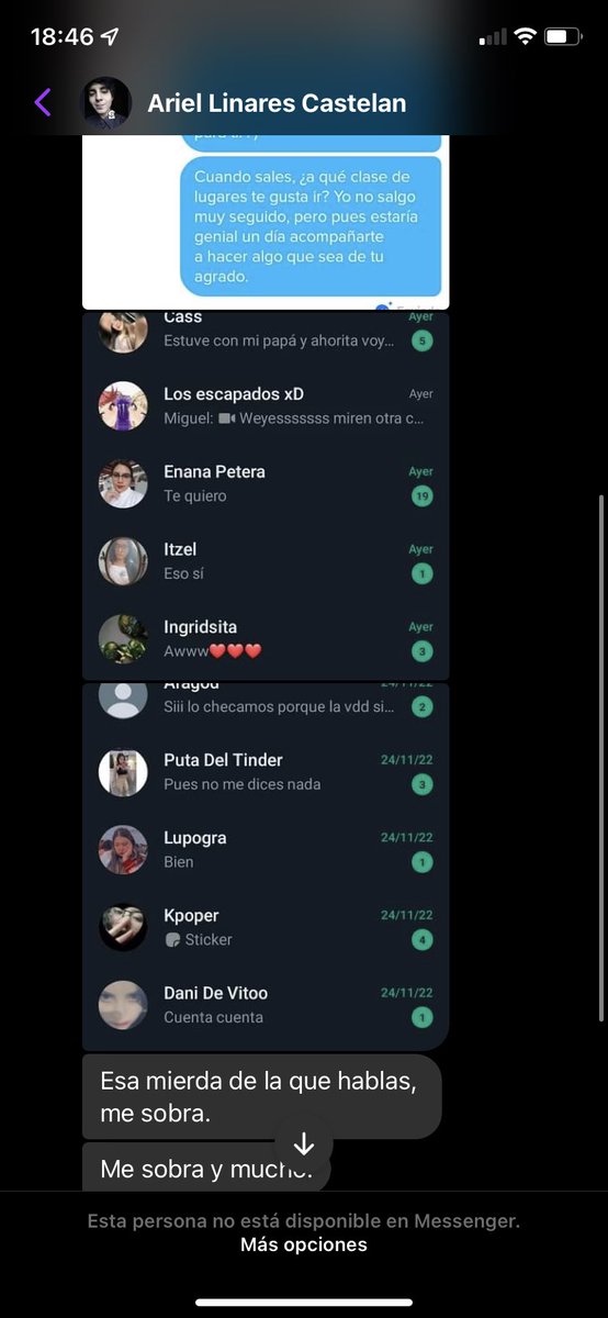 verxnicapesina's tweet photo. 1er acto: 1 wey hace una publicación escupiendo odio a las mujeres “básicas” y que ahora todas se van a creer Wednesday

2do acto: le digo que no es normal tener tanto odio en su interior, que vaya a terapia (y alguien más le comenta que por eso está soltero)

3er acto: https://t.co/RGy7ckuy54