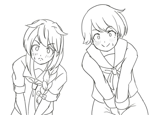 リベンジ
 #今月描いた絵を晒そう 
